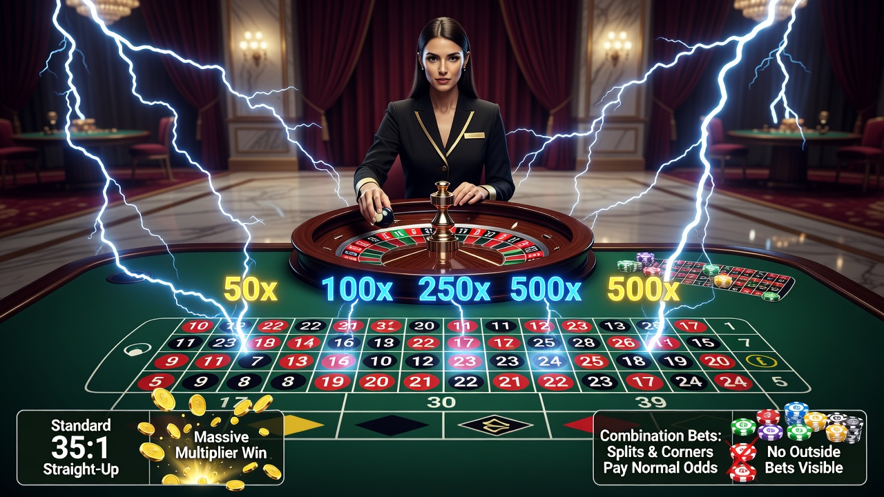 Lightning Roulette Strategy and Rules: How It Works, Best Bets, and a Complete Betting Guide