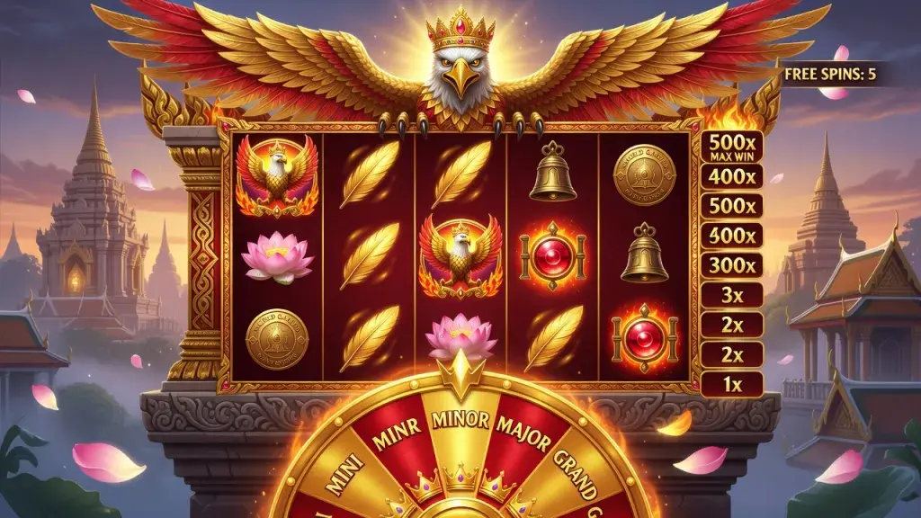Fortune Garuda Slot: Free Spins, Jackpot Features, 500x Max Win and Demo Play