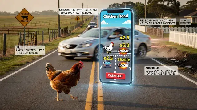 Chicken Crossing Road: Is It Legal? Road-Crossing Rules and Chicken Road Game Legality