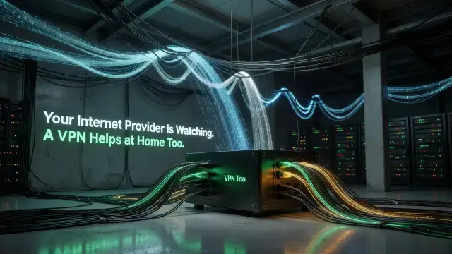 Your Internet Provider Is Watching. A VPN Helps at Home Too